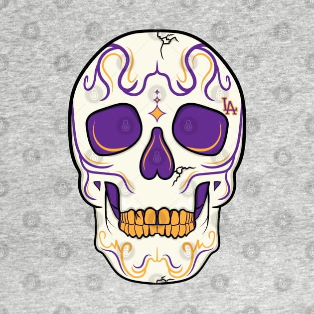 Lakers Skull by WalkDesigns